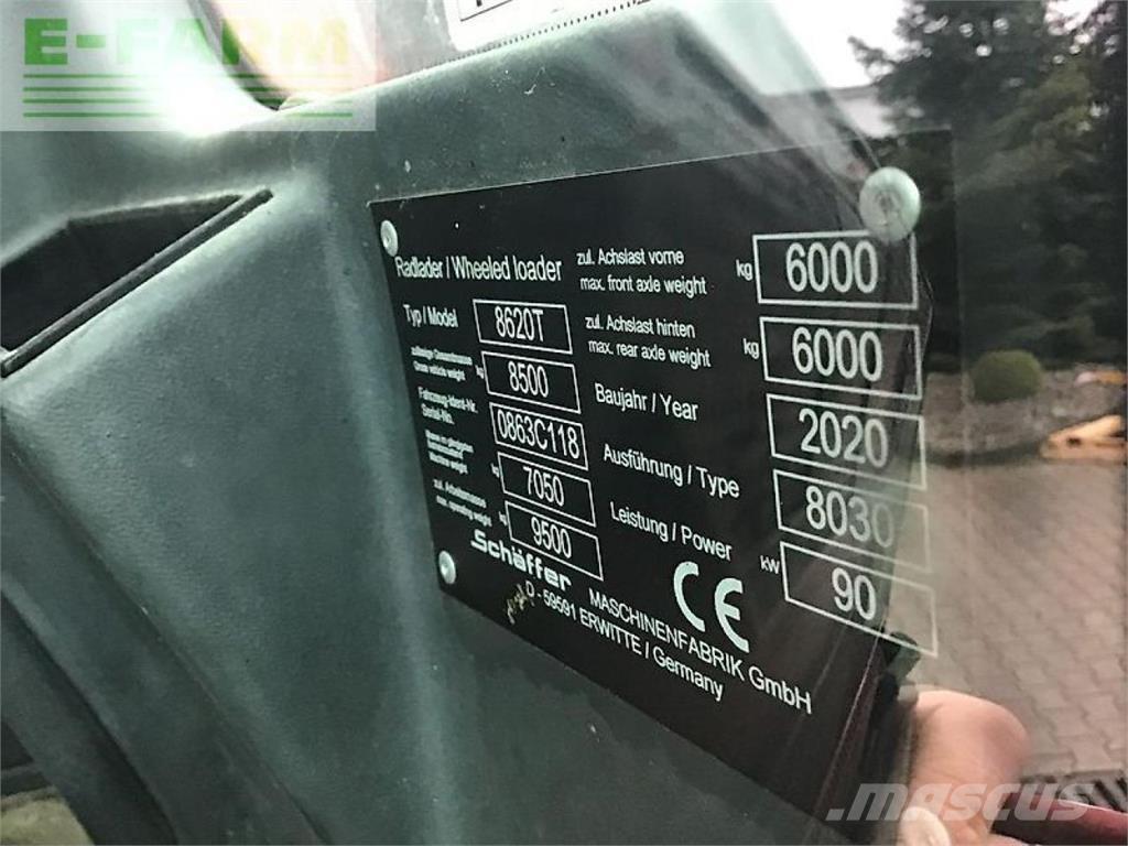 Schäffer 8620t Iekrāvēji uz riteņiem