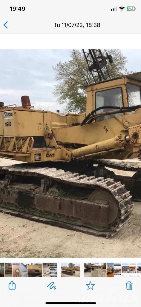CAT 235 Kāpurķēžu ekskavatori