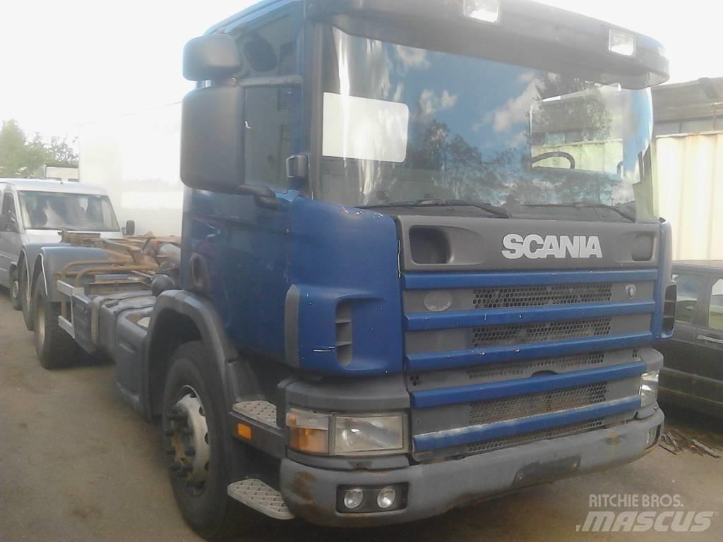 Scania p 124-420 Kabeļu pacēlājs nomontējamām kravas mašīnām