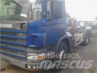 Scania p 124-420 Kabeļu pacēlājs nomontējamām kravas mašīnām