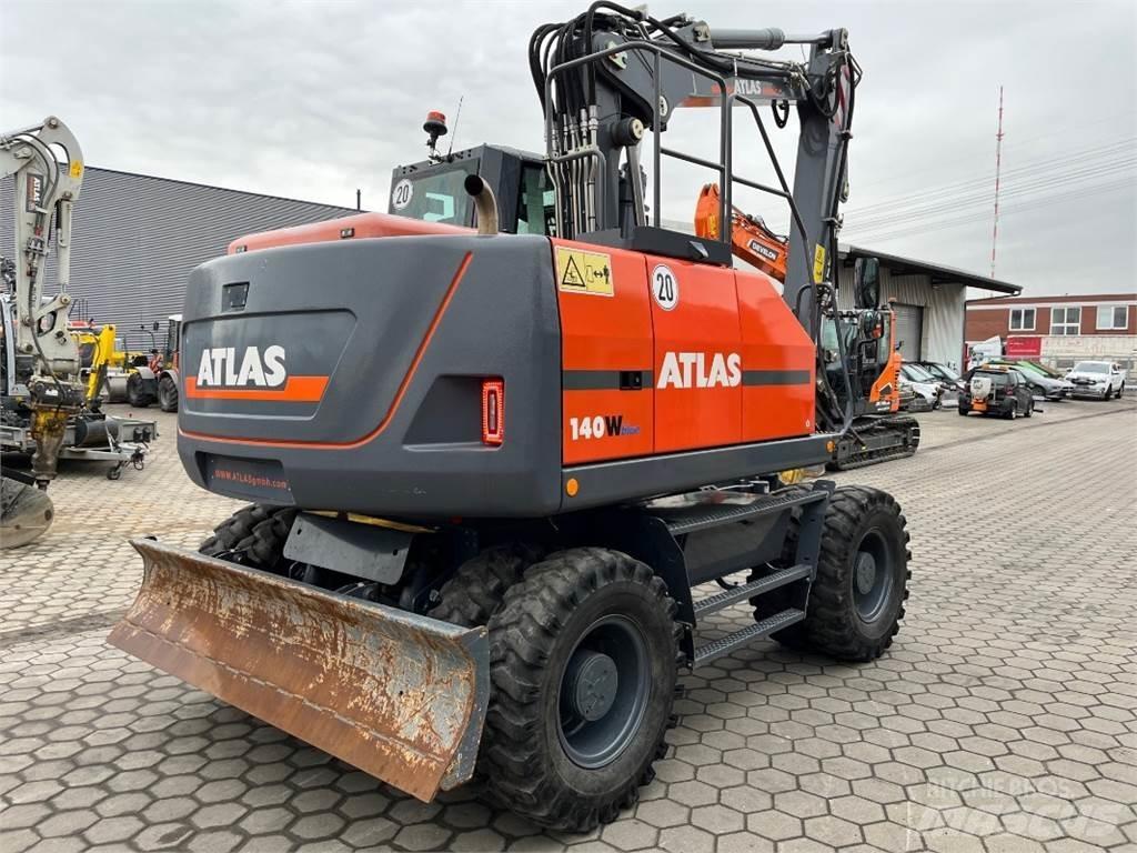 Atlas 140W-BLUE Ekskavatori uz riteņiem