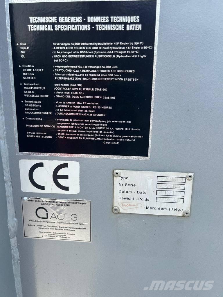 Mercedes-Benz Antos Pacēlāji uz automašīnas bāzes