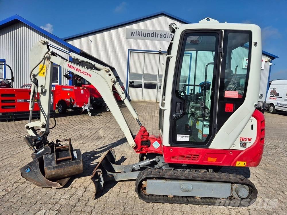 Takeuchi TB 216 Mini ekskavatori < 7 t
