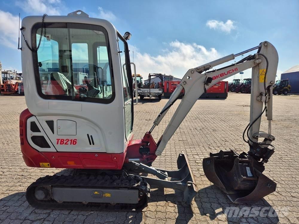 Takeuchi TB 216 Mini ekskavatori < 7 t