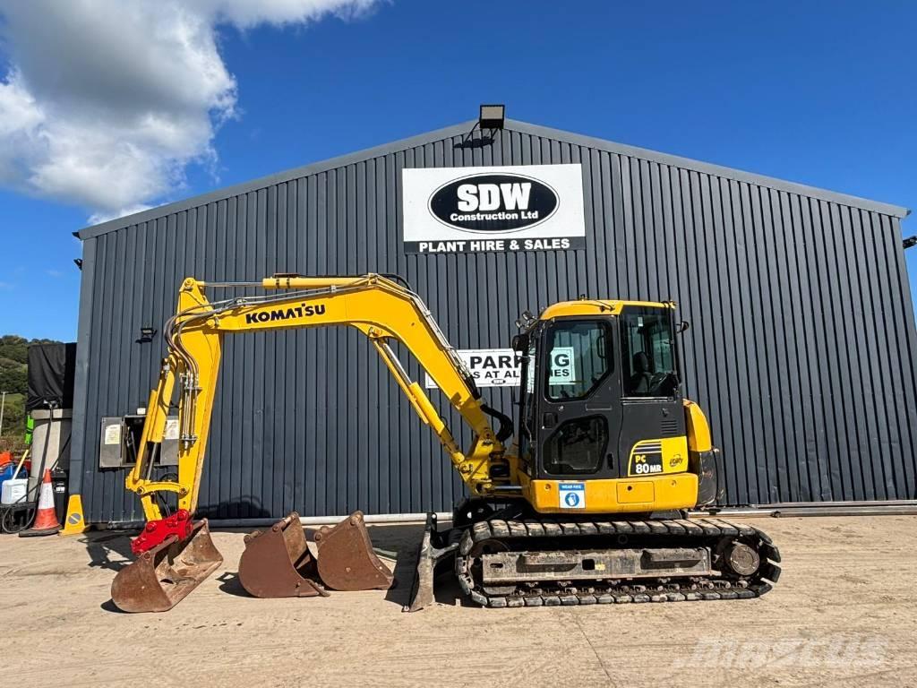 Komatsu PC 80 MR Vidēja lieluma ekskavatori 7 t - 12 t
