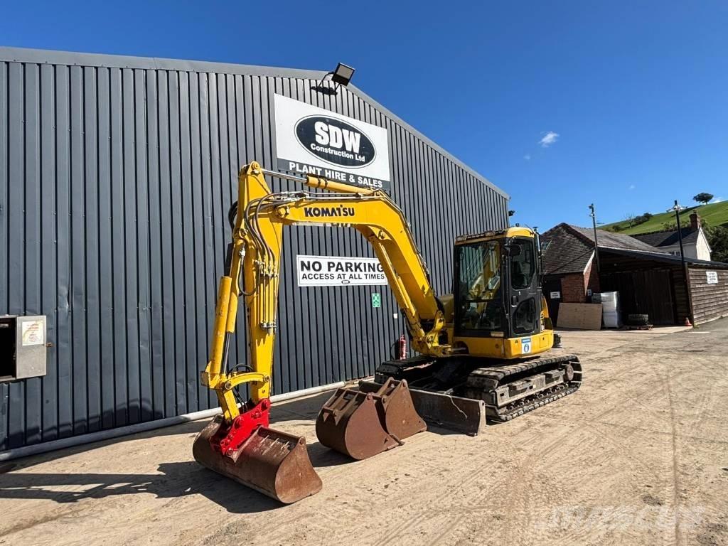 Komatsu PC 80 MR Vidēja lieluma ekskavatori 7 t - 12 t