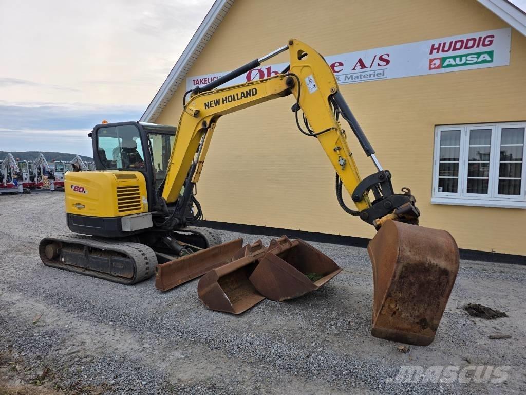 New Holland E60C Mini ekskavatori < 7 t