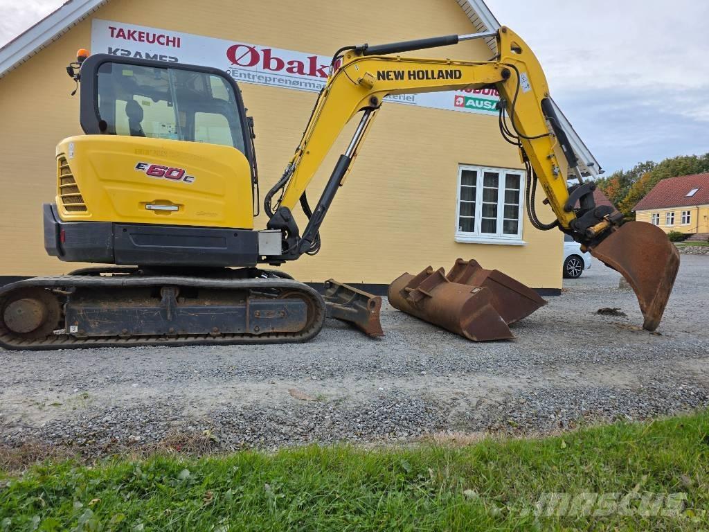 New Holland E60C Mini ekskavatori < 7 t