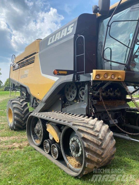 CLAAS Lexion 760 TT Ražas novākšanas kombaini