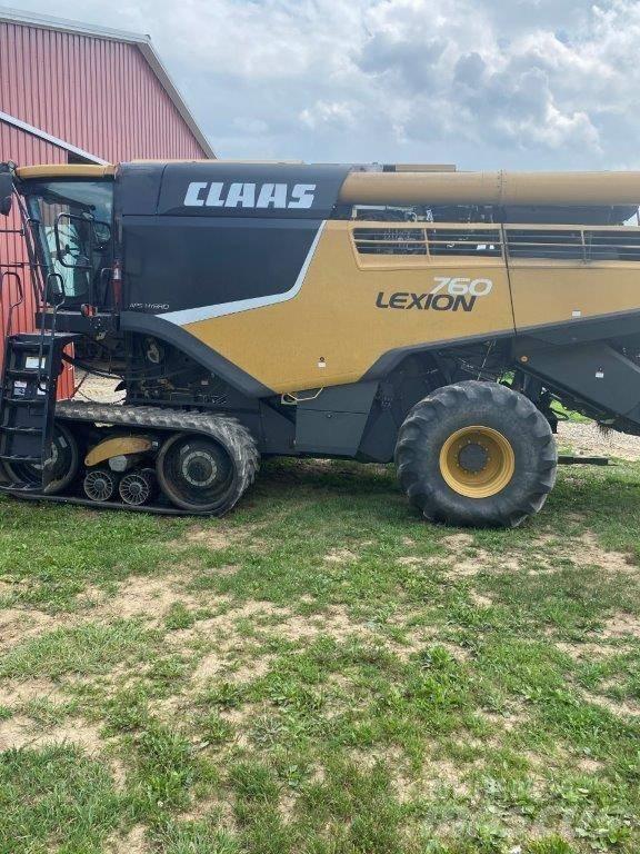 CLAAS Lexion 760 TT Ražas novākšanas kombaini