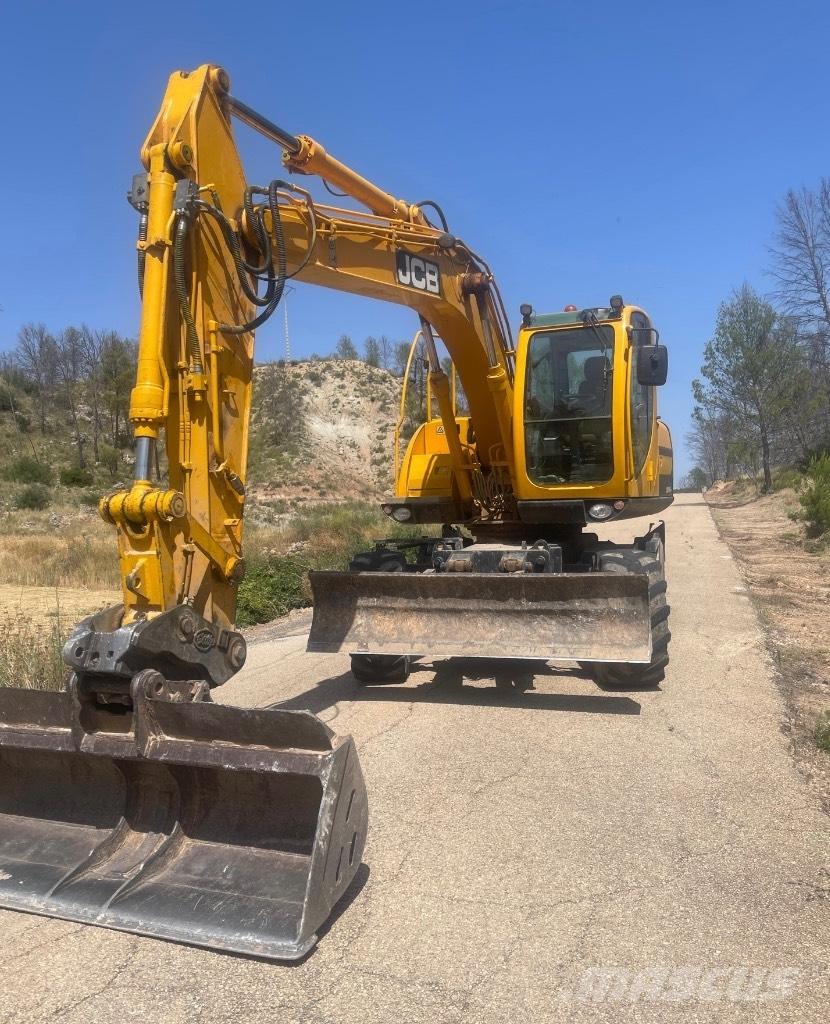 JCB JS 145 W Ekskavatori uz riteņiem