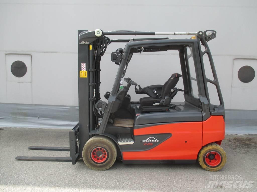 Linde E25L Elektriskie iekrāvēji