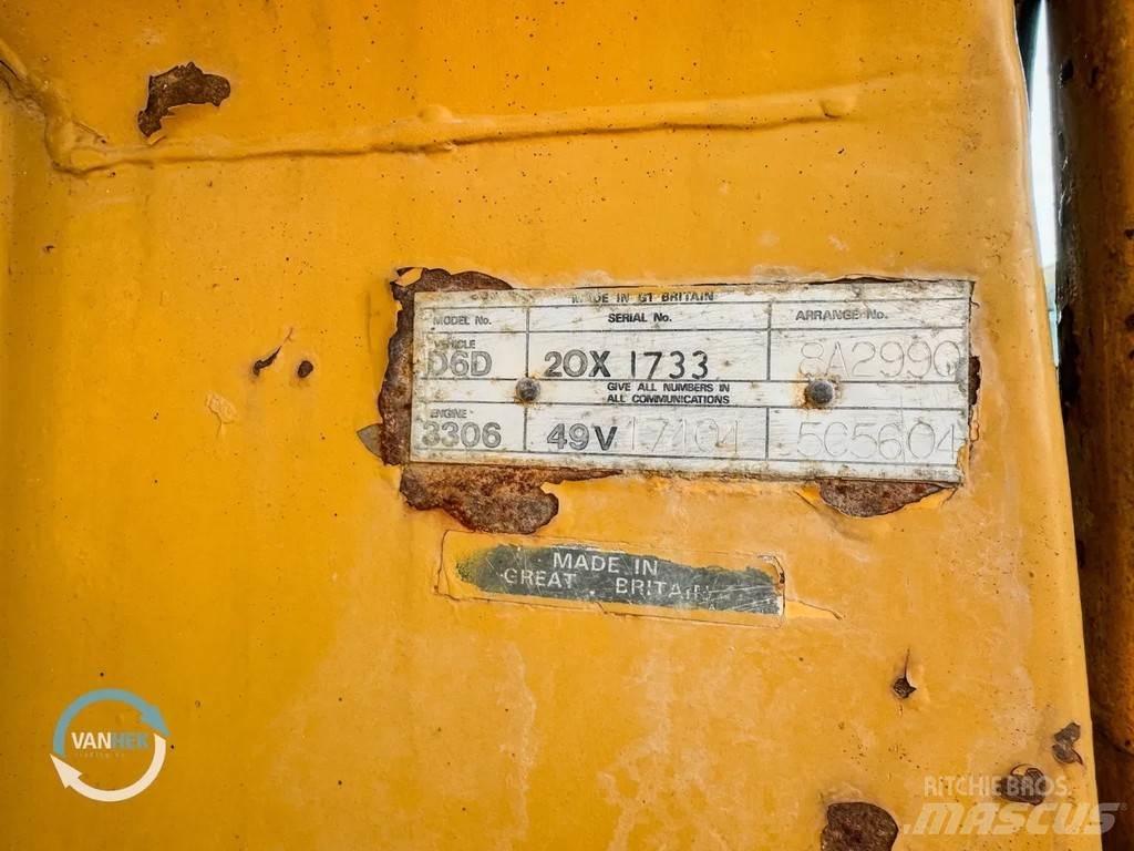 CAT D6D Kāpurķēžu buldozeri