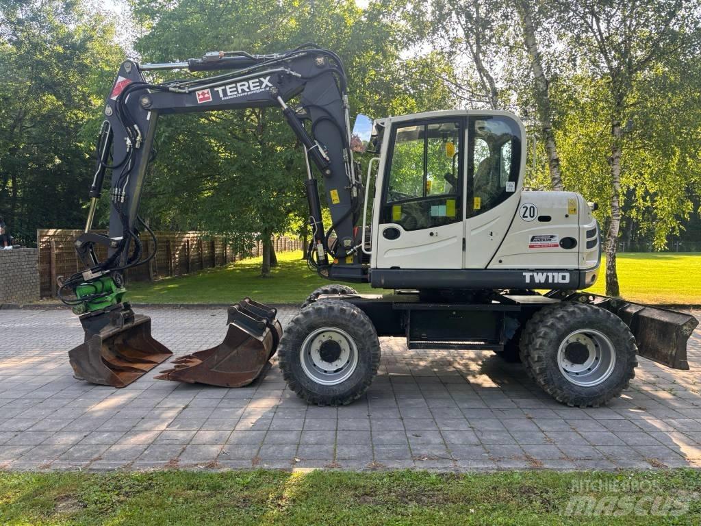 Terex TW 110 Ekskavatori uz riteņiem