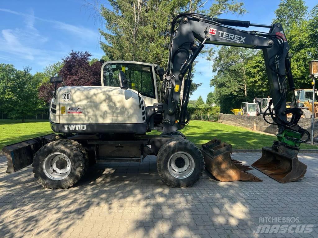 Terex TW 110 Ekskavatori uz riteņiem