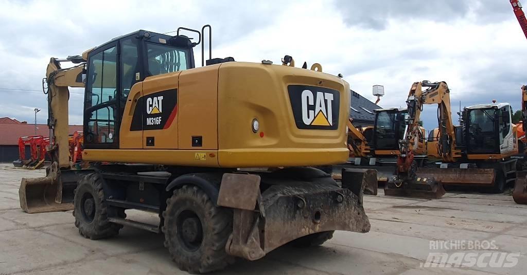 CAT M316F Ekskavatori uz riteņiem
