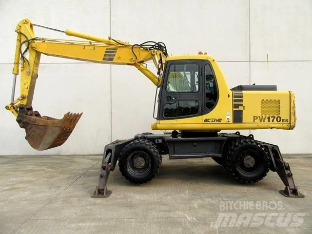 Komatsu PW 170 ES-6K Ekskavatori uz riteņiem