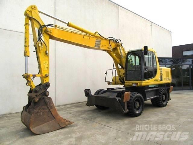 Komatsu PW 170 ES-6K Ekskavatori uz riteņiem