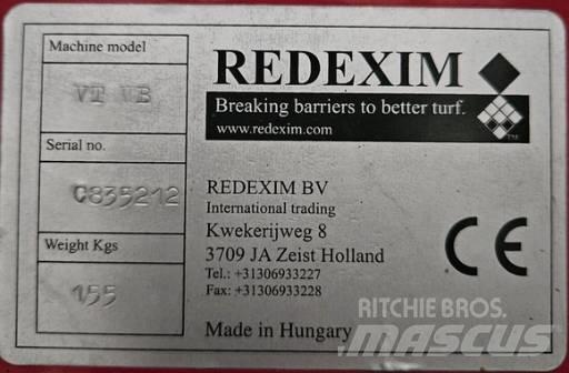Redexim Verti-Top WB Ielu tīrīšanas mašīnas