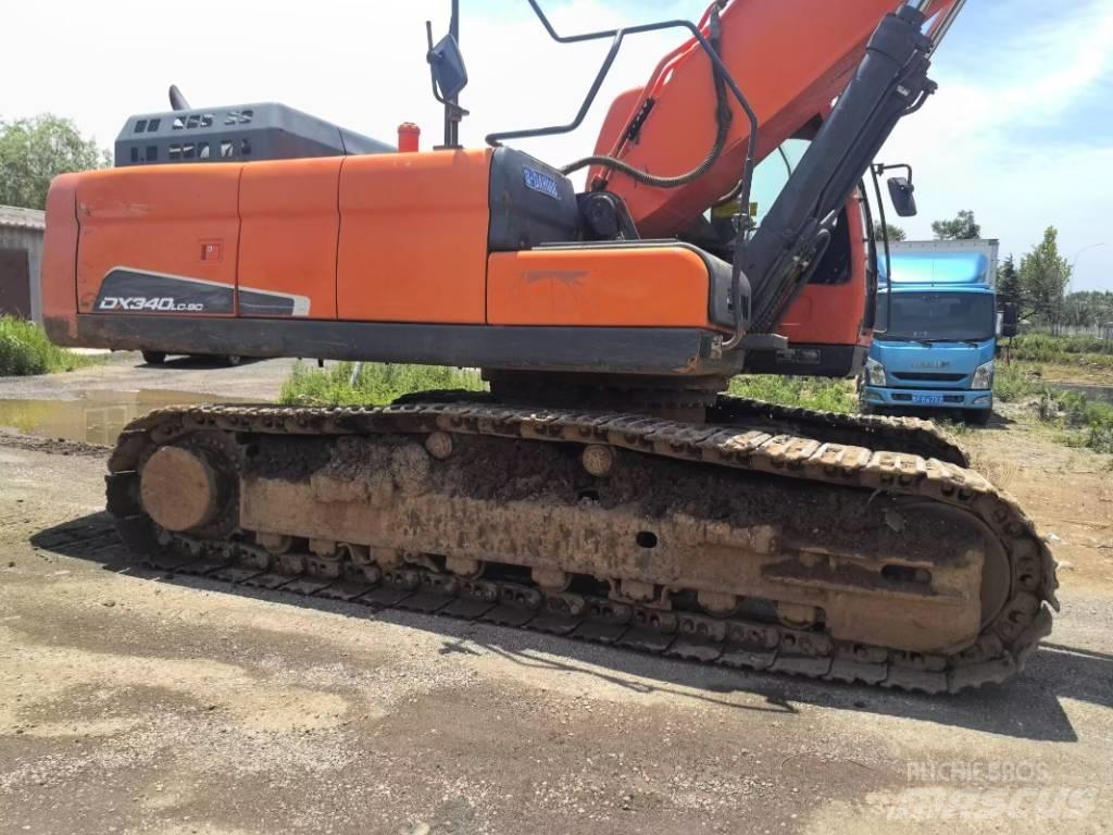 Doosan DX 340 LC-9C Kāpurķēžu ekskavatori