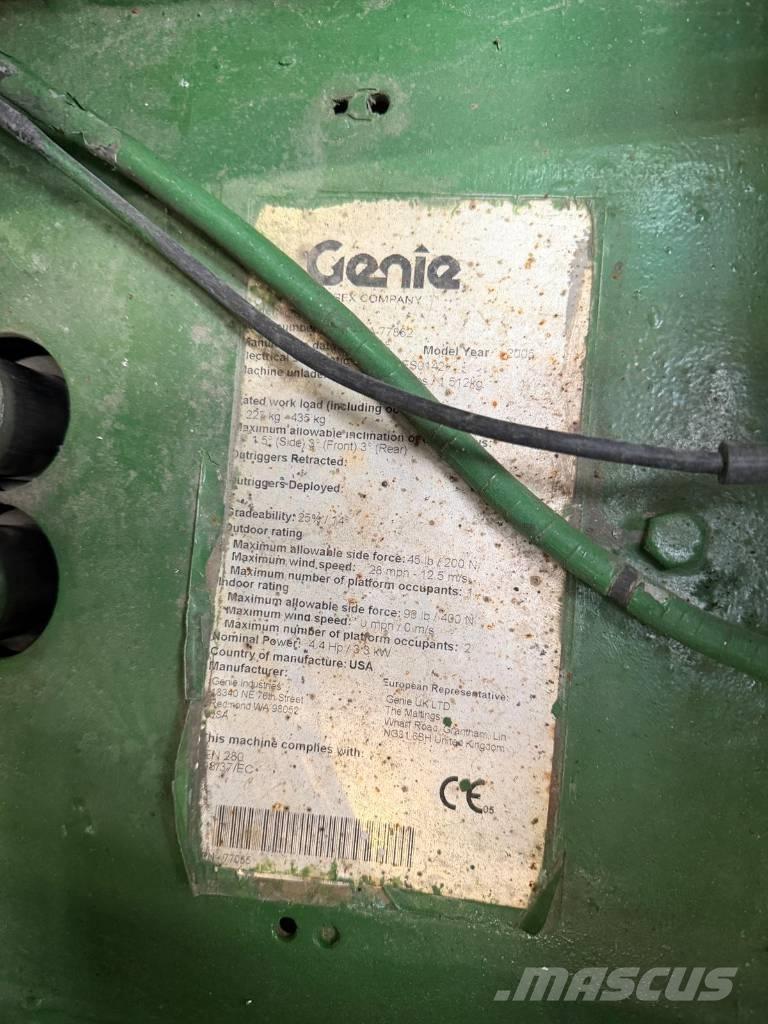 Genie GS 1932 Šķerveida pacēlāji