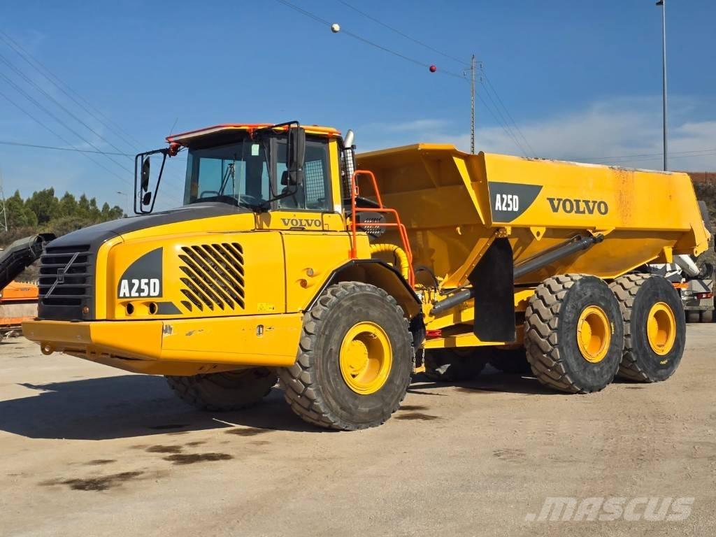 Volvo A25 D Mini pašizgāzēji