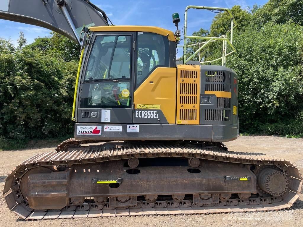 Volvo ECR 355 EL Kāpurķēžu ekskavatori