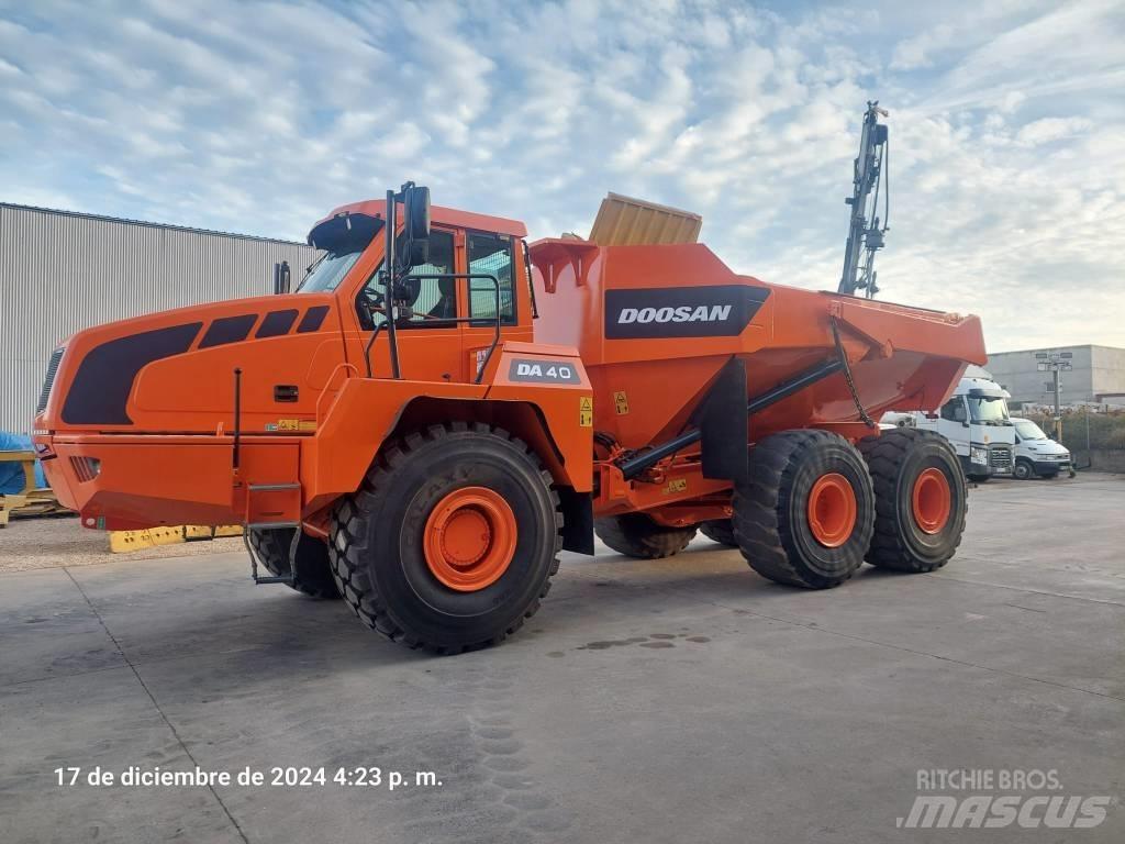 Doosan DA 40 Artikulētie pašizgāzēji