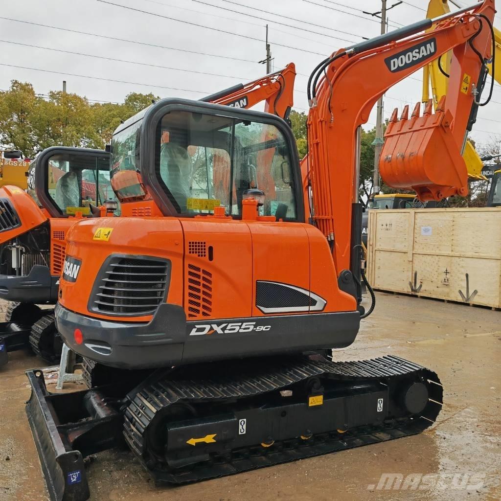 Doosan DX 55-9 C Kāpurķēžu ekskavatori