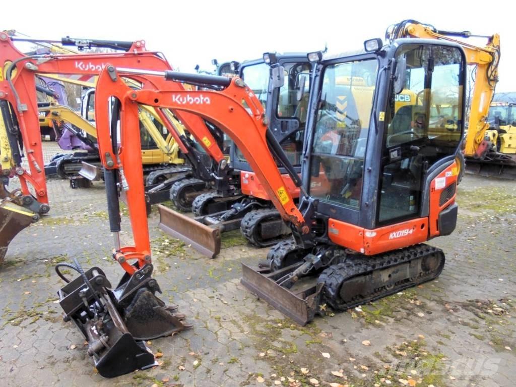 Kubota KX 019-4 Mini ekskavatori < 7 t