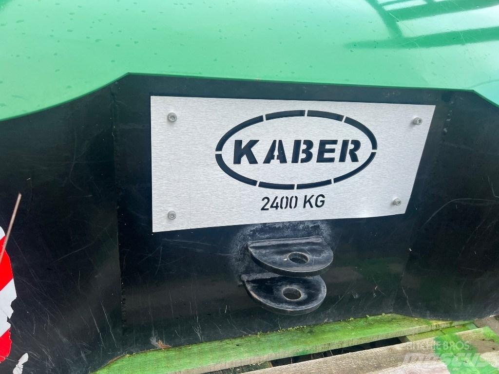  Kaber  Vægklods Priekšējie svari