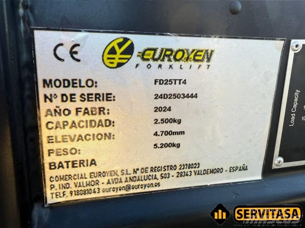  EUROYEN FD25TT4 Tehnika ar dīzeļa dzinēju