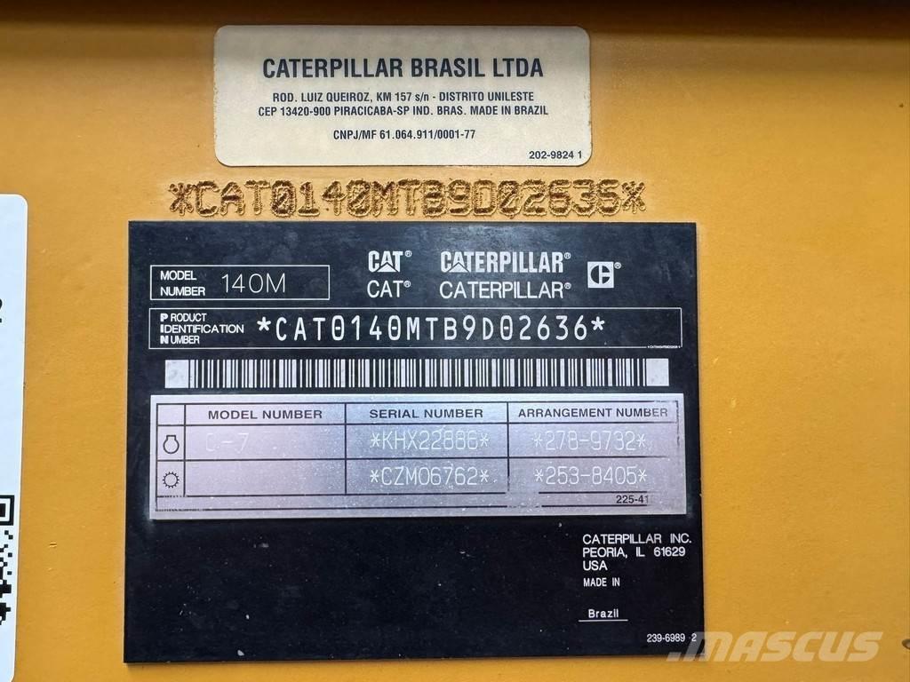 CAT 140M Greideri