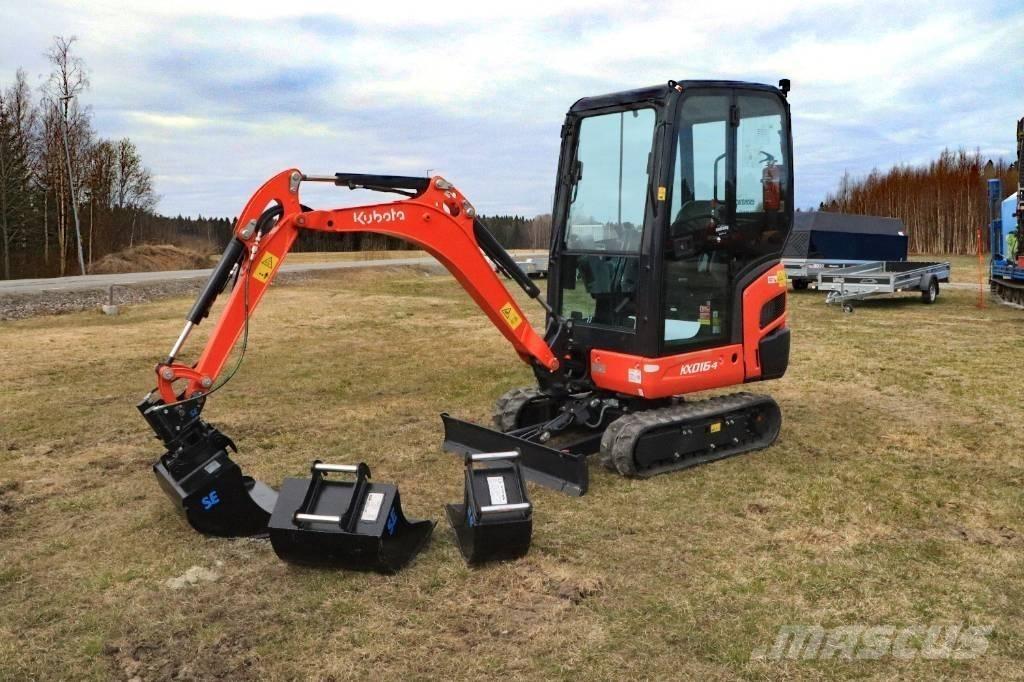 Kubota KX016-4 Mini ekskavatori < 7 t