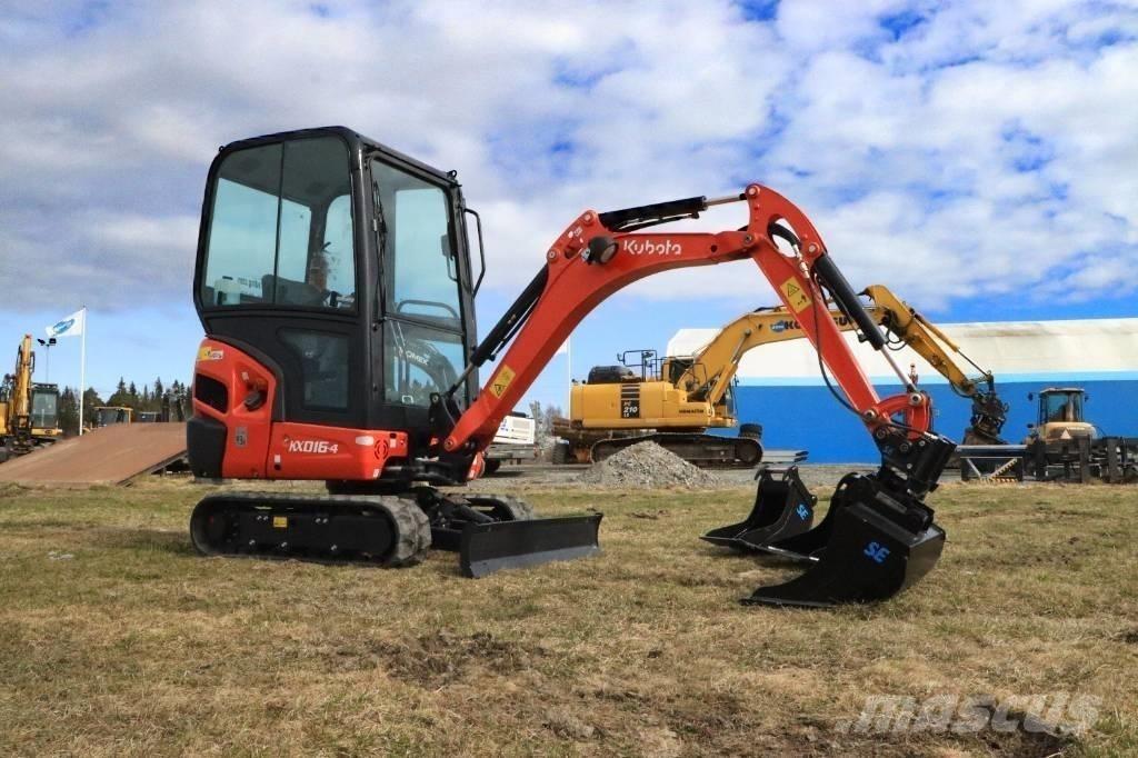 Kubota KX016-4 Mini ekskavatori < 7 t