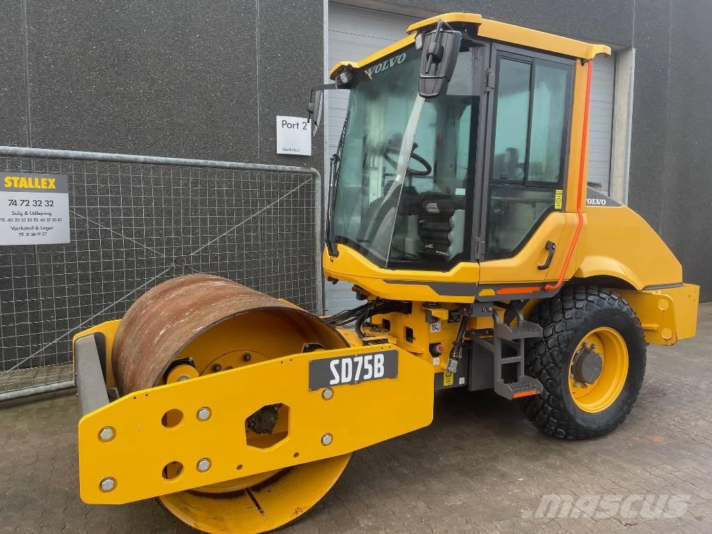 Volvo SD75B Vienvalča grunts veltņi