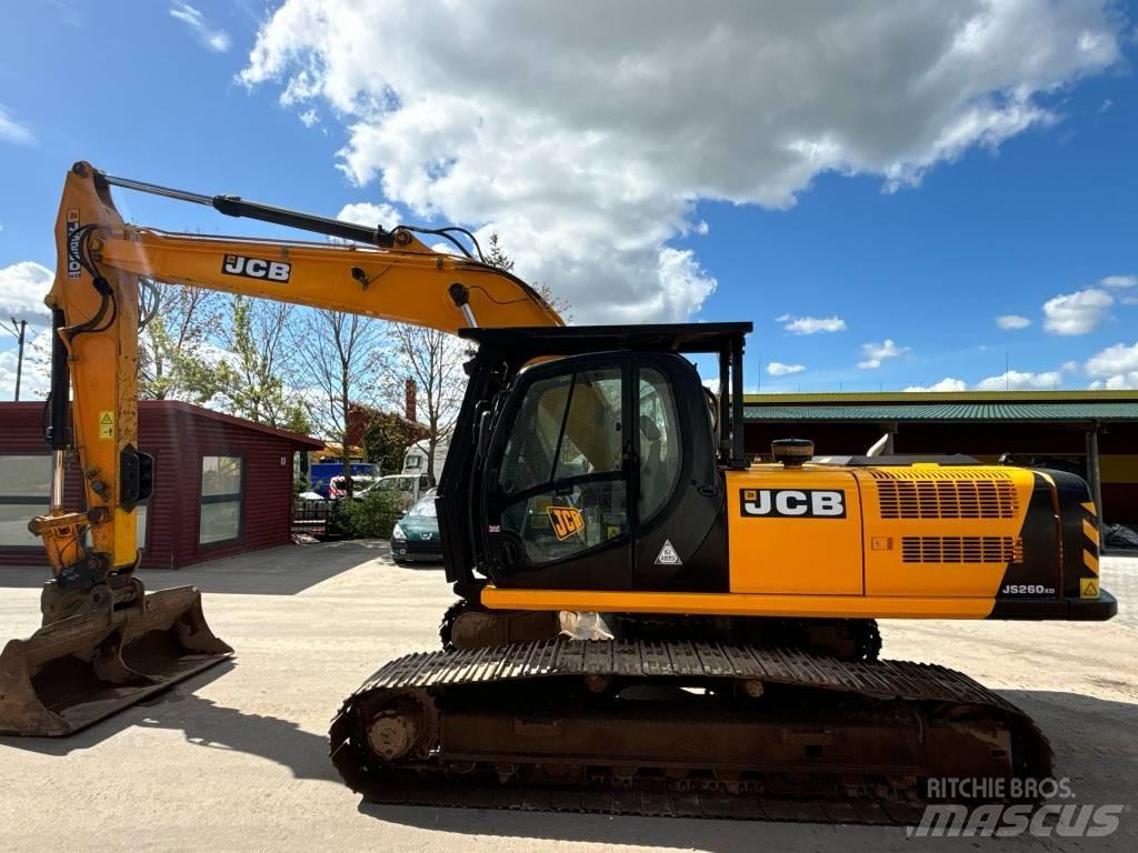 JCB JS 260 LC Kāpurķēžu ekskavatori