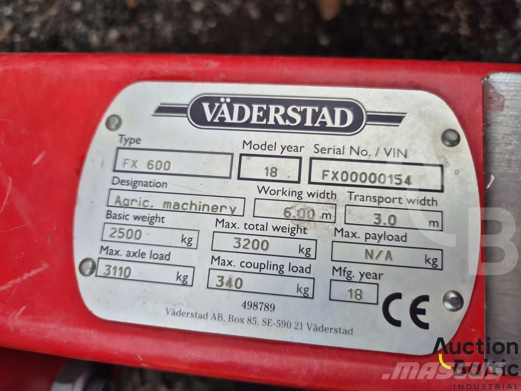 Väderstad FX 600 Kultivatori