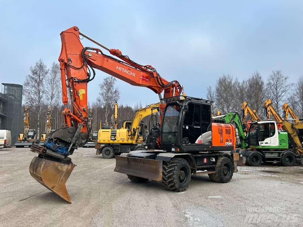 Hitachi ZX 170 W-6 Ekskavatori uz riteņiem