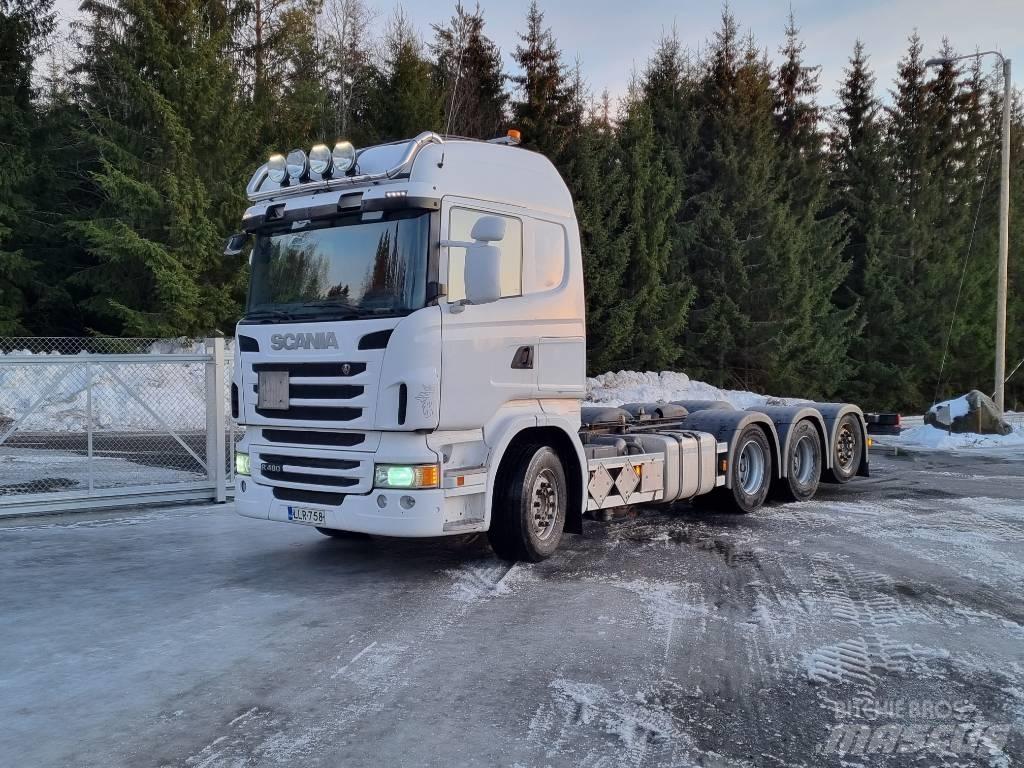 Scania R 480 8x4 Šasija ar kabīni