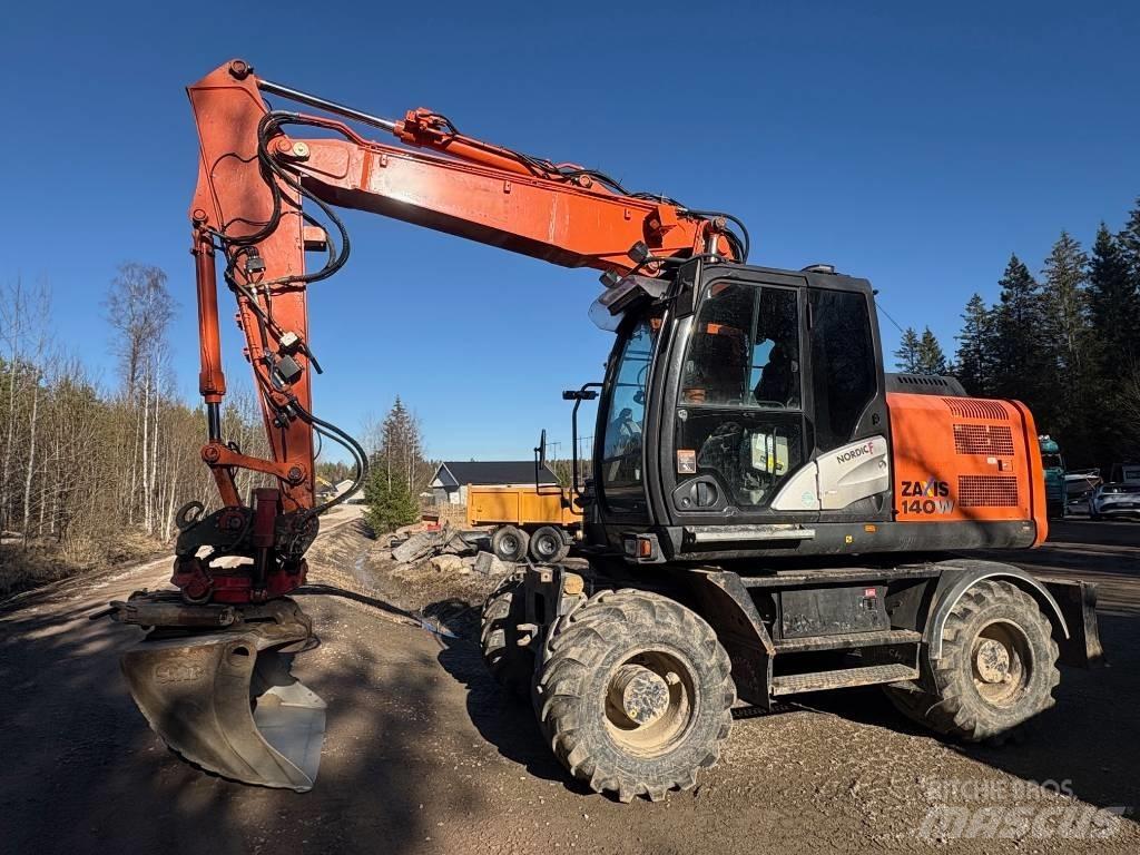 Hitachi ZX 140 W-5B Ekskavatori uz riteņiem