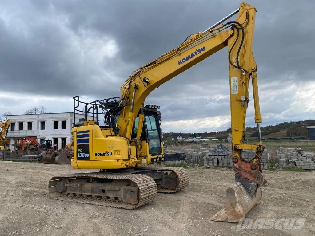 Komatsu PC 138 US Kāpurķēžu ekskavatori
