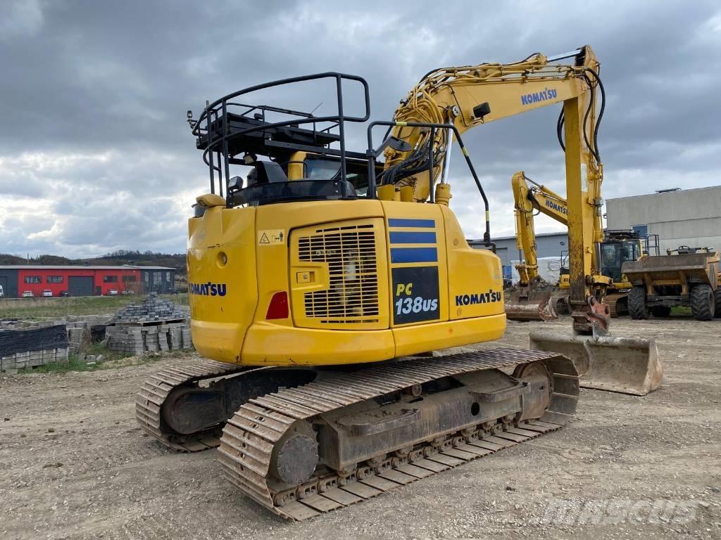 Komatsu PC 138 US Kāpurķēžu ekskavatori