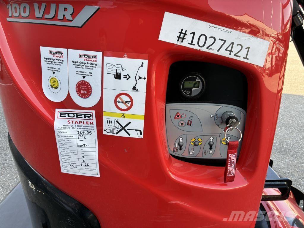 Manitou 100 VJR Vertikālie pacēlāji