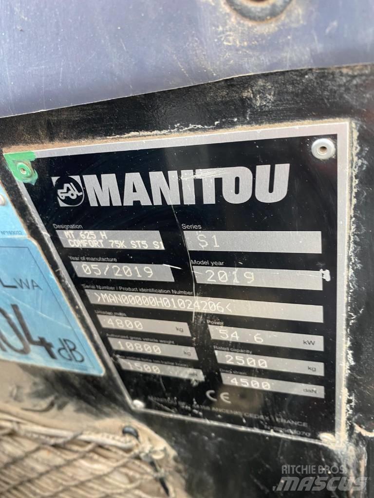 Manitou MT 625 H Teleskopiskie manipulatori