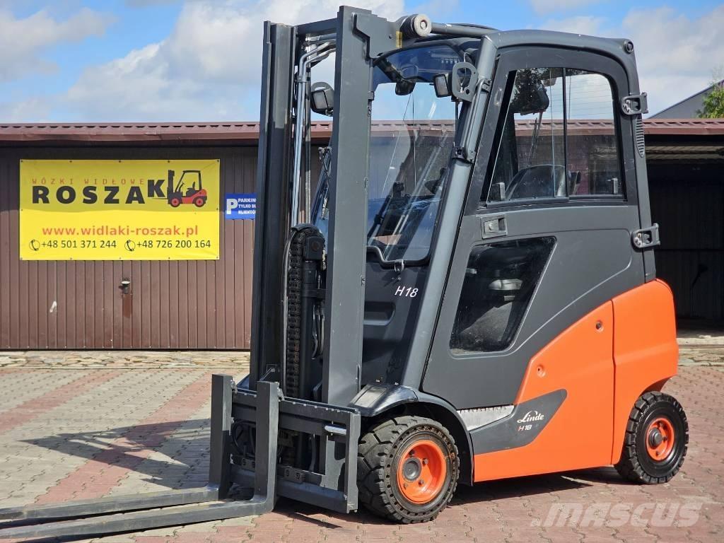 Linde H18T-01 LPG tehnika