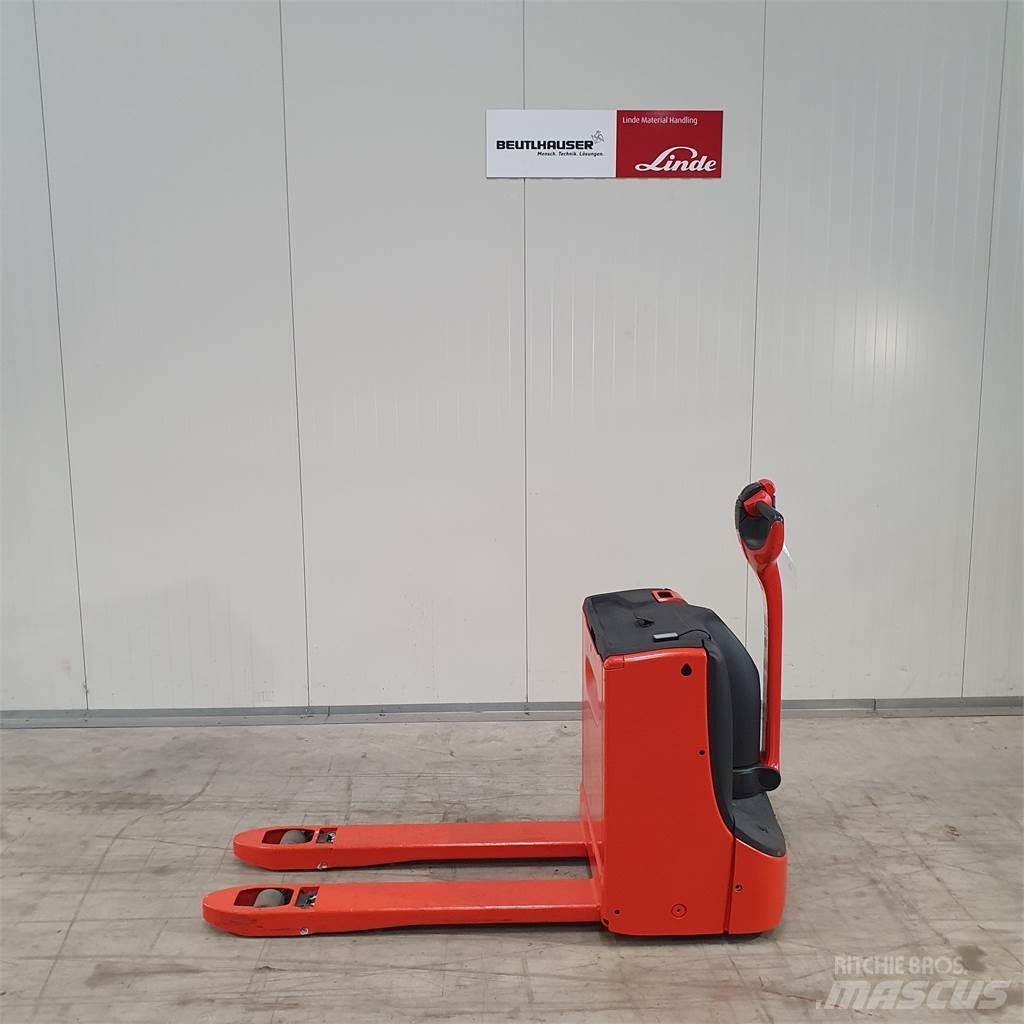 Linde T16 Li-Ion Zemie palešu pacēlāji