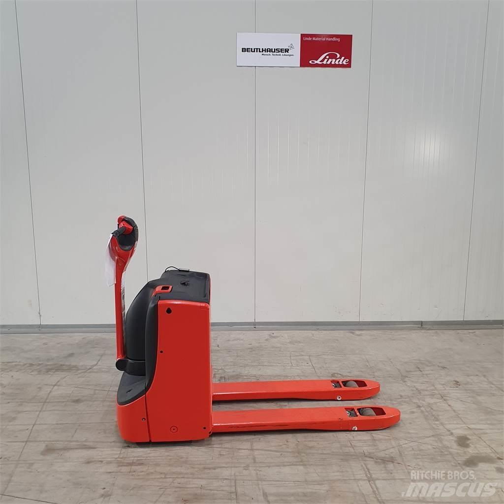 Linde T16 Li-Ion Zemie palešu pacēlāji