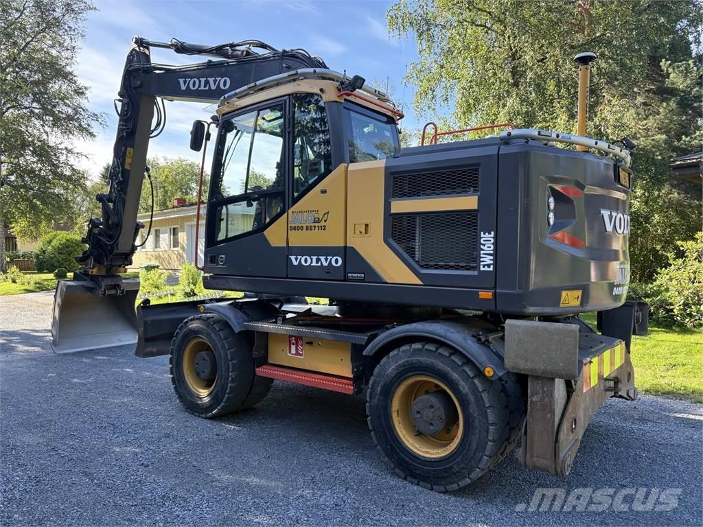 Volvo EW160E Ekskavatori uz riteņiem