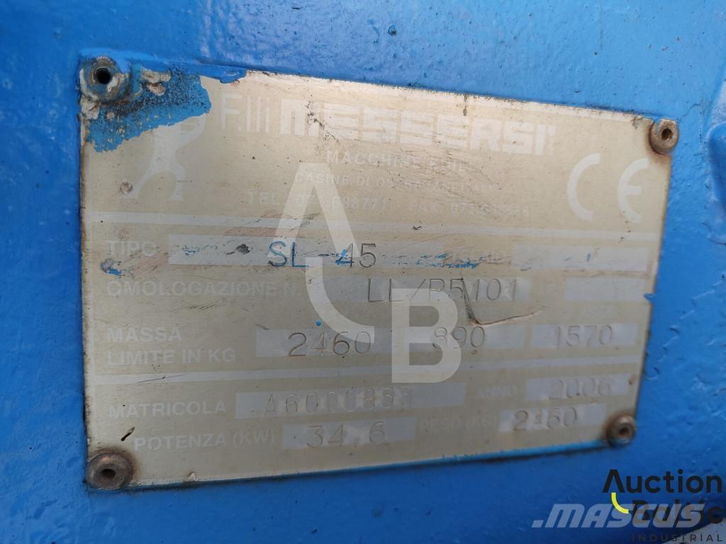Messersi SL-45 Lietoti riteņu kompaktiekrāvēji